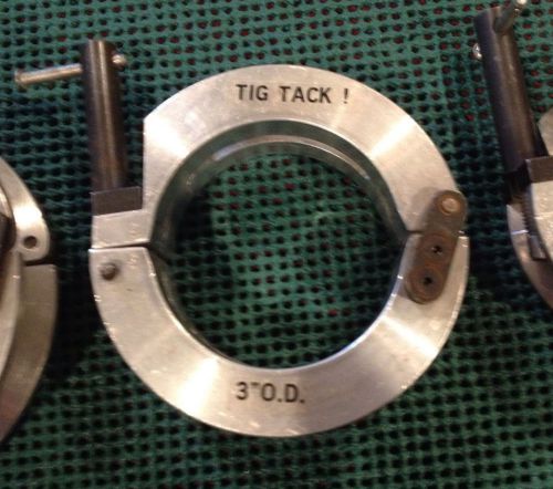 Tig-tack tube clamp for welding, 3 inch o.d. for sale
