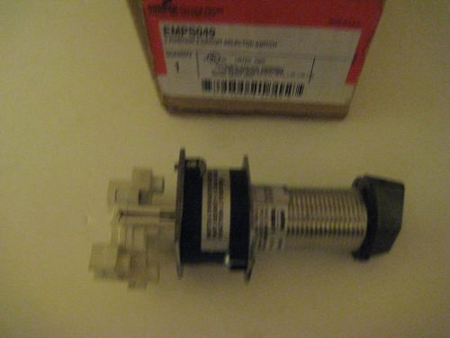 Cooper Crouse-Hinds EMP049  Switch  2 Position 2 circuit selector switch