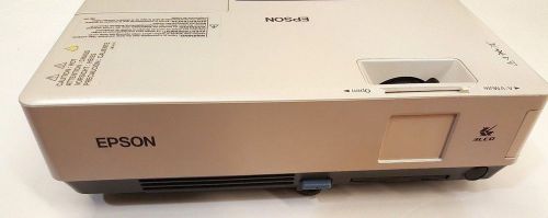Epson LCD Projector EMP-1705 under 100 lamp hours, working, wifi network, bag