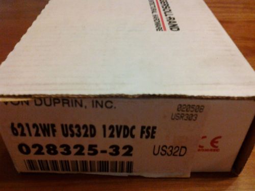 VON DUPRIN 6212WF US32D 12VDC FSE Electric Door Strike 028325-32 security