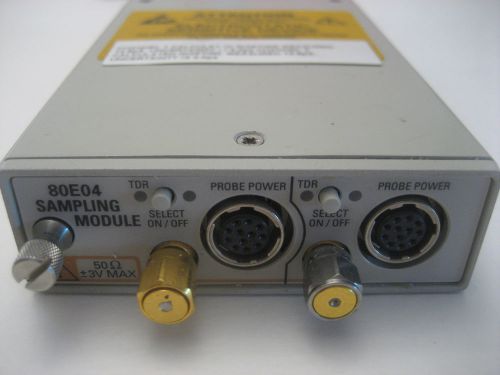 Tektronix 80E04 2 Channel 20GHz TDR Electrical Sampling Module CSA8000 TDS8000
