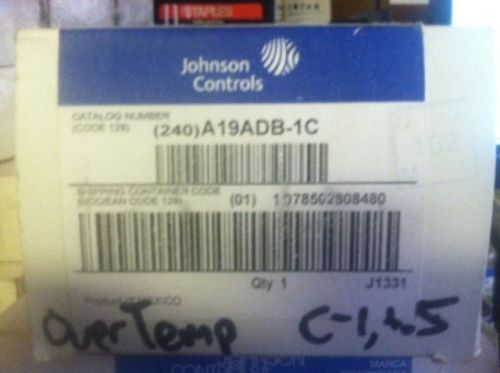 Johnson controls a19adb-1c for sale