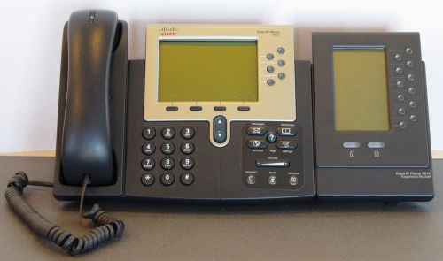 Cisco IP Phone 7962 With CP-7915 Expansion Module VoIP Business Telephone C7962G