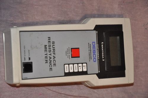 Desco 19781 Surface Resistance Meter