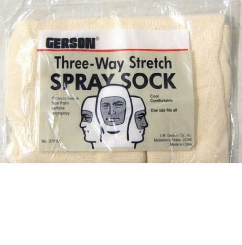 Gerson Spray Socks, 3 Way Stretch, EACH , Polyester NEW! AUTO SPRAYING HEADCOVER