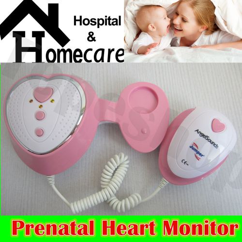 Angelsounds Fetal Doppler Fetal Baby Heart Monitor Prenatal heart monitor+cable