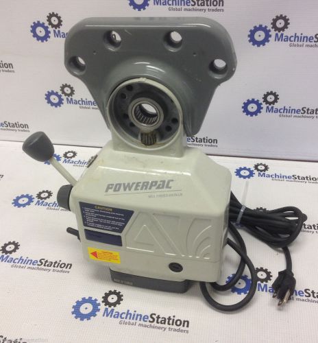 New! powerpac powerfeed power feed al-500px x axis for mill gt for sale