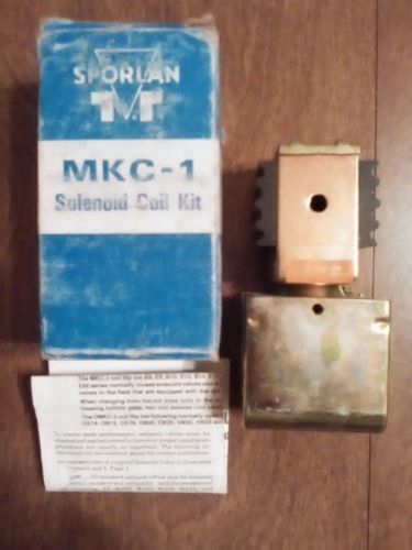 Sporlan MKC-1 Solenoid Coil Kit 24/ 50-60 Coil Assembly w/ Junction Box NOS