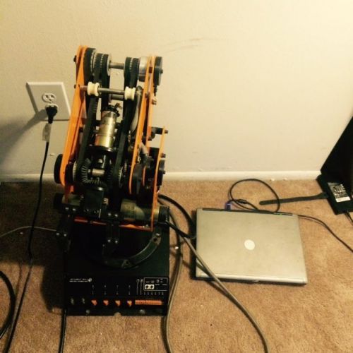 The scorbot er-iii with controller and labtop with software for sale
