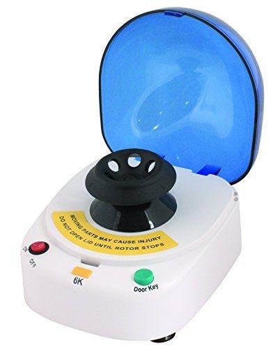 Bio lion centrifuge, xc-6k, mini desk-top centrifuge, 6000 rpm, 2,000 g maximum for sale