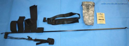 Faretec military femoral leg traction splint ct-6 carbon fiber tubes acu camo for sale