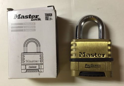 (NEW) Master Lock 1175 Pro Series Combination Padlock