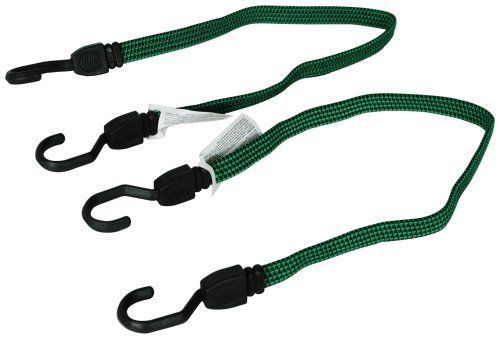 Highland (1163300) black/green 30&#034; fat strap bungee cord - 2 piece for sale