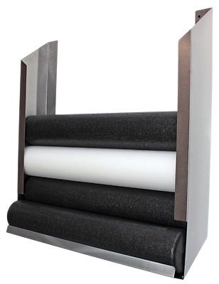 Wall-mount rack for cando foam roller - 36&#034;w x 10&#034;d x 40&#034;h  1 ea for sale