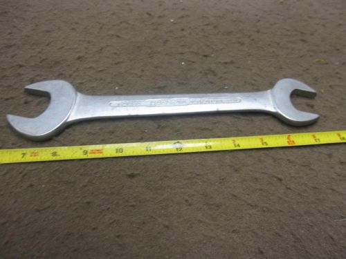 HAZET CHROME OPEN END METRIC WRENCH GERMANY  30 - 32