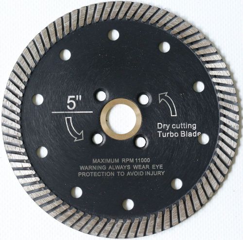 5 Inch  Diamond Turbo Saw Blade Granite, Concrete, Tile, Stone, Construction