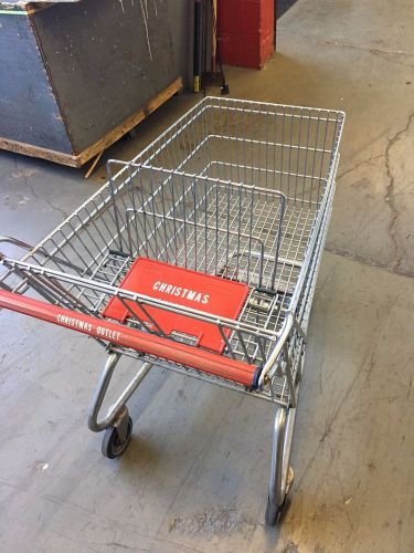 Shopping carts, chrome, excellent condition, 15 available, supermarket basket for sale