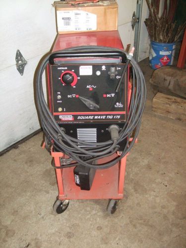 Lincoln square wave tig welder like new for sale