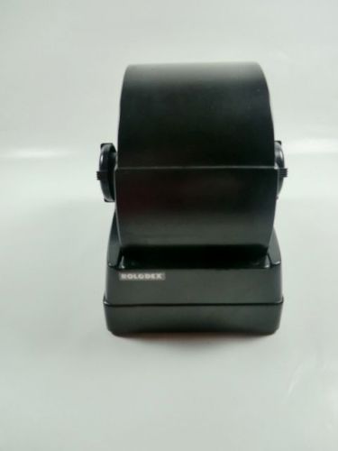 Small Black Rolodex Office 67136 Covered 1.5 X 2.75 Inch Cards Desk Top Business