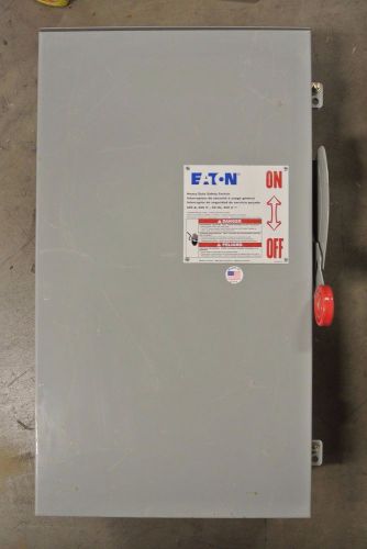 Used Eaton Cutler Hammer DH364URK 200 amp 600v non fusible 3R outdoor disconnect