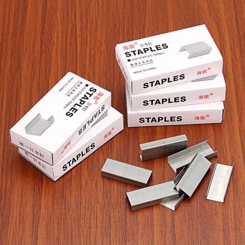 Two boxes of #12 Staples Silver Color Free Shipping