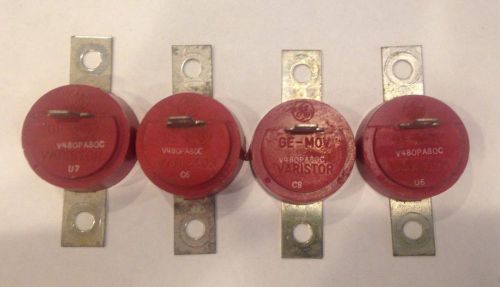 *LOT OF 4* General Electric GE MOV V480PA80C Circuit Protection Varistor