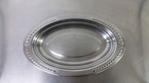 Vollrath 8231420 miramar 3 qt oval decorative food pan polished stainless steel for sale