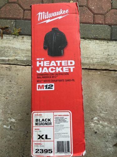Milwaukee   M12 X-Large Black Cordless Lithium-Ion Heated Jacket Kit