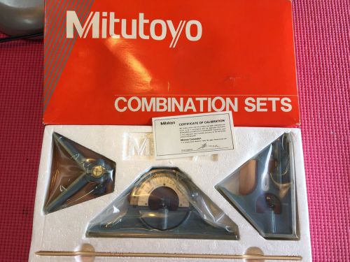 *NEW* JAPAN MADE mitutoyo 12 Inch combination square Set (machinist, Welding )