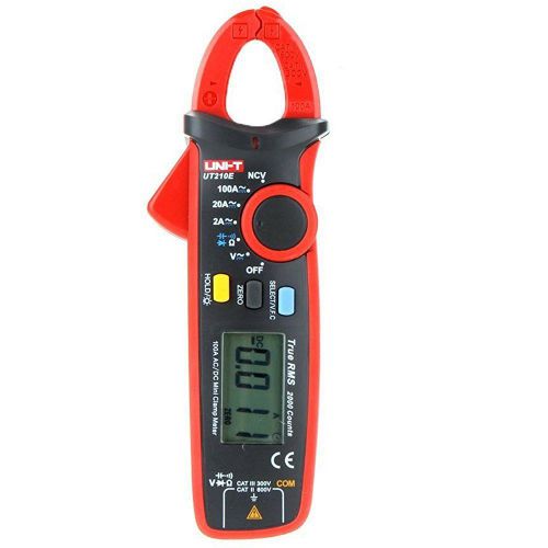 Uni-t ut210e e rms ac/dc current mini clamp meters w/ capacitance tester for sale