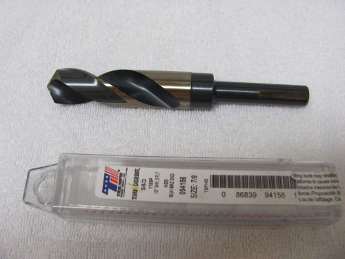 Silver &amp; deming 7/8&#034; hss reduced shank drill bit for sale