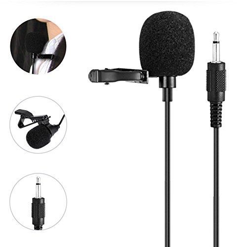 WinBridge Portable Collar clip Microphone 3.5mm Audio Compatible with All