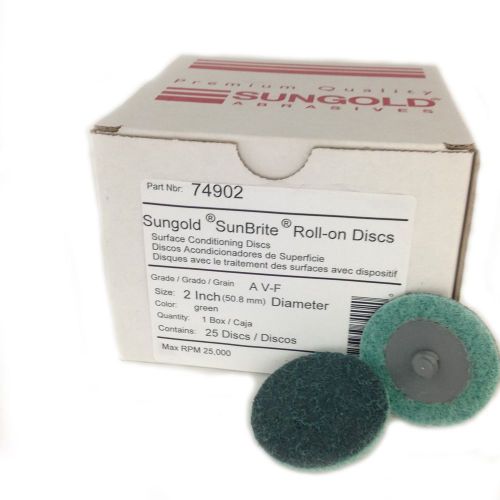 Sungold abrasives 74902 non woven surface conditioning r-type quick change di... for sale