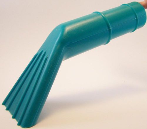 Vacuum cleaner claw nozzle attachment tool teal  2&#034;  car wash shop vac detail for sale