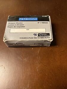 PERSONNA STRIPPER BLADES 61-0027 4&#034;/102MM 90/PACK NEW IN PACKAGE