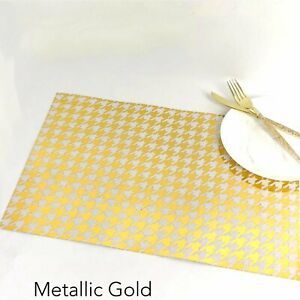 Altoona Design Metallic Foil Collection Paper Placemats 16/pack