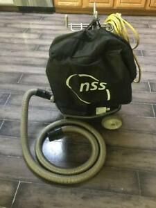 NSS Model M-1 &#034;Pig&#034; Portable Vacuum EUC with Accessories &amp; Bags