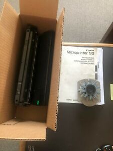 Canon Microprinter 90 Lens, Toner, and Manual