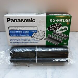 Panasonic KX-FA136 Genuine Fax Ink Film 1 Roll Pack (See Discription for Details