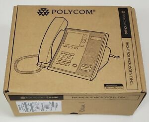 Phone Polycom CX600 Color Display Microsoft Lync VOIP Phone 2200-15987-025