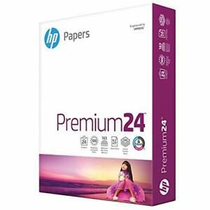 HP Printer Paper | 8.5 x 11 Paper | Premium 24 lb | 1 Ream - 500 Sheets | 100...