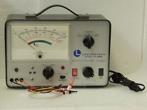 Vintage Lectrotech Model TT-250 In-Circuit Transistor Analyzer works