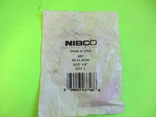 NIBCO #607 1/4&#034;  90Deg. Copper Elbow (Lot of 9)