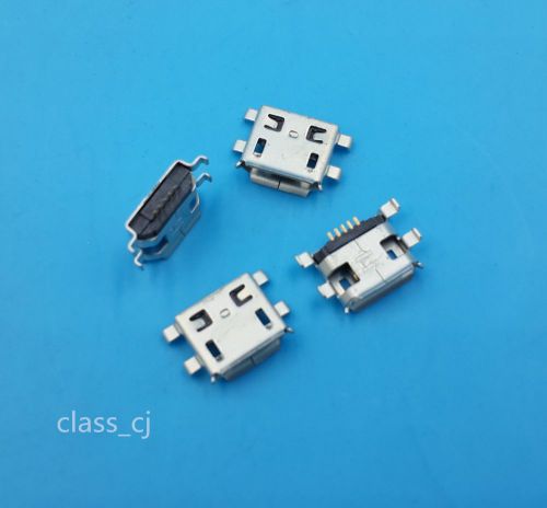200pcs micro usb type b female 5p shen board 0.8 type solder socket connectors for sale