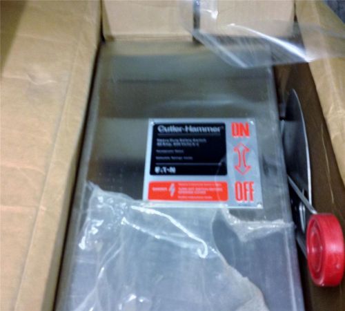 Cutler Hammer #DH361FWK Stainless Steel New in Box Safety Switch