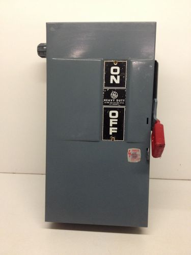 General electric th3362 enclosed disconnect switch 60a for sale