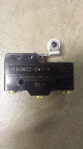 OMRON Z-15GW22-B7-K Switch 15A Lever   4B