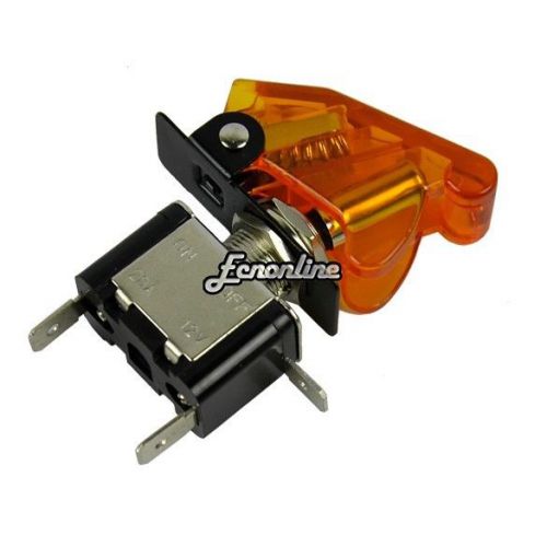 12v 20a car auto cove toggle switch on/off light upyellow led spst toggle eo56 for sale