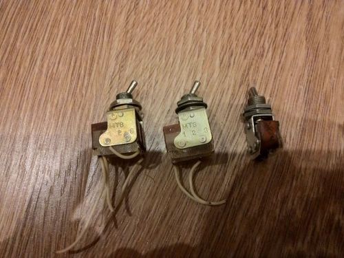 Mini Switches Changeover type 3pcs military acceptance