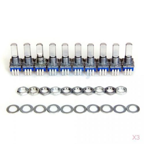 3x 10pcs new 12mm rotary encoder switch with keyswitch us for sale
